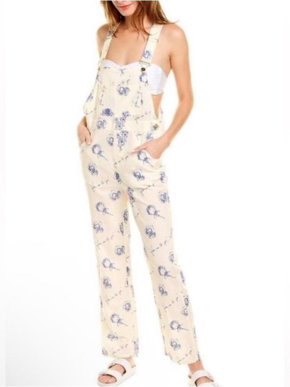 Weworewhat printed overalls